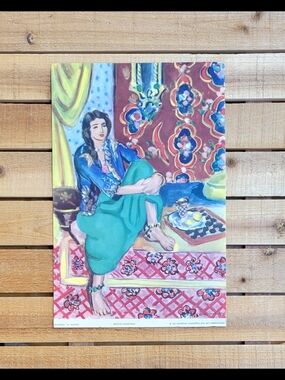 Vintage 1937 Lithograph: "Odalisque" by Henri Matisse